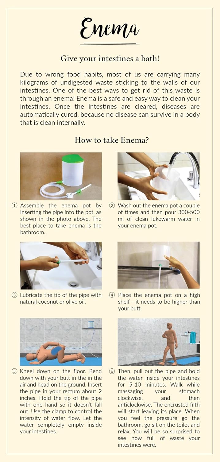 Enema Kit for Home & Patient Care